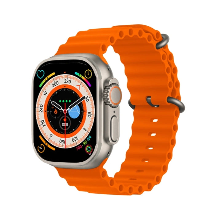 T10 Ultra Smartwatch – 2.09" HD Display, Bluetooth Calling, Fitness & Sleep Tracker, Magnetic Wireless Charging – 49mm Smart Watch for Men & Women