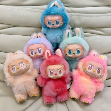 Labubu The Monster Keychain Doll – 6.5" Premium Plush Toy – Blind Box Surprise Labubu Keychain for Kids, Girls & Boys – Soft Stuffed Toy for Bags & Backpacks