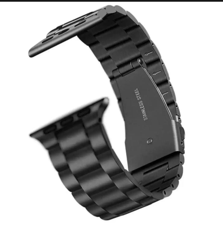 High-Quality Stainless Steel Chain Band Strap – 42/44/45/49mm | Solid Metal Replacement Bracelet for Smartwatches | Modern Buckle Design | New Color Shades