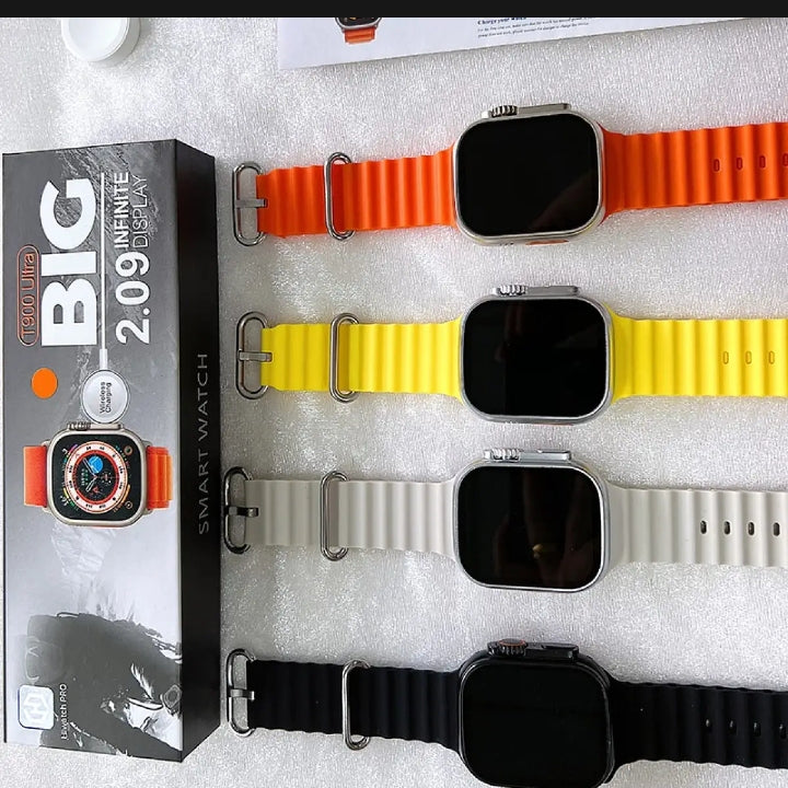 T900 Ultra Smartwatch – Series 8 | 2.09" Full Touch Display | Bluetooth Calling & Sleep Monitoring