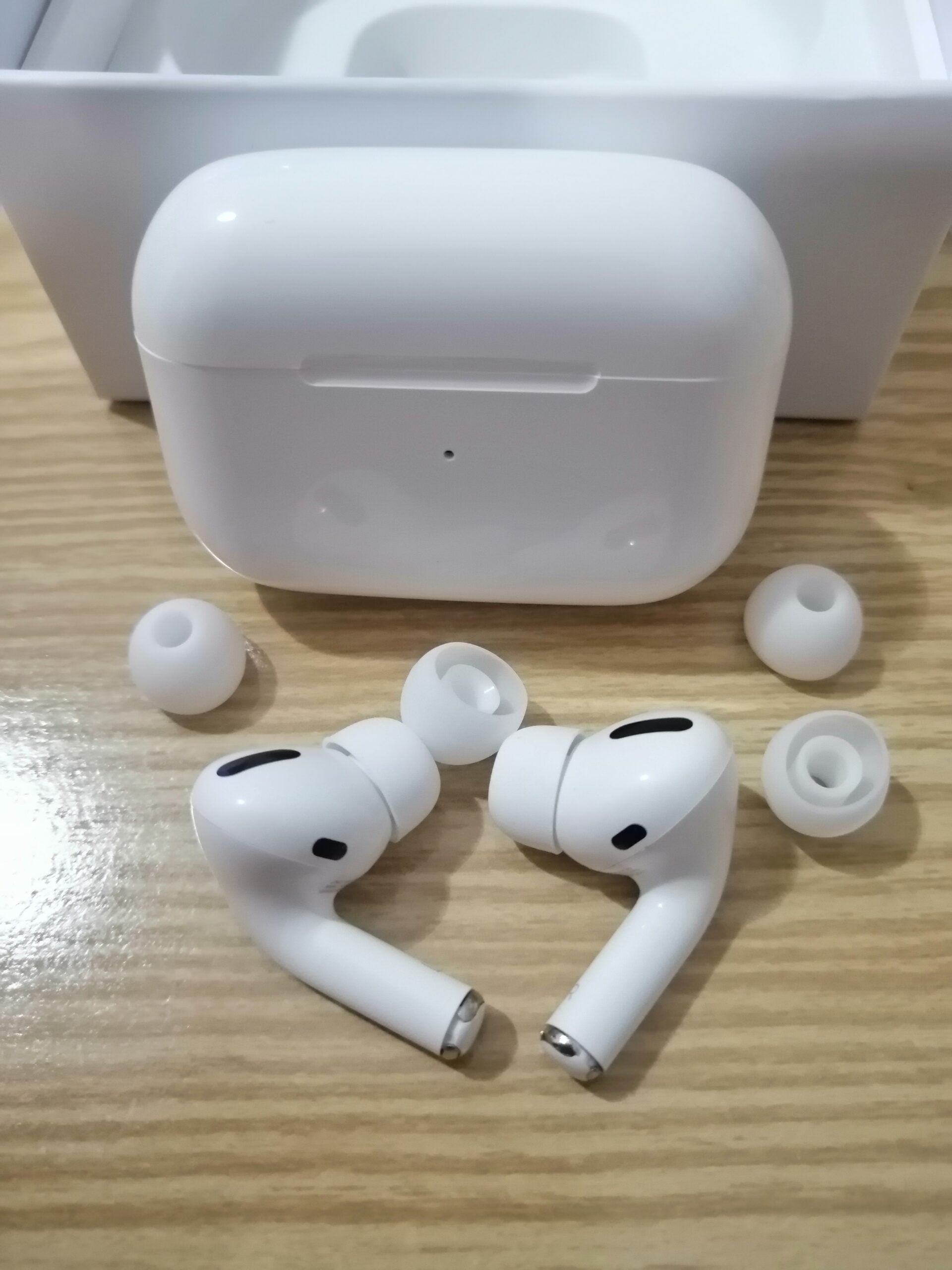 AirPods Pro Wireless Earbuds with Bluetooth 5.0, Deep Bass, Charging Case, Pop-Up Pairing & Extra Ear Tips – Compatible with All Devices