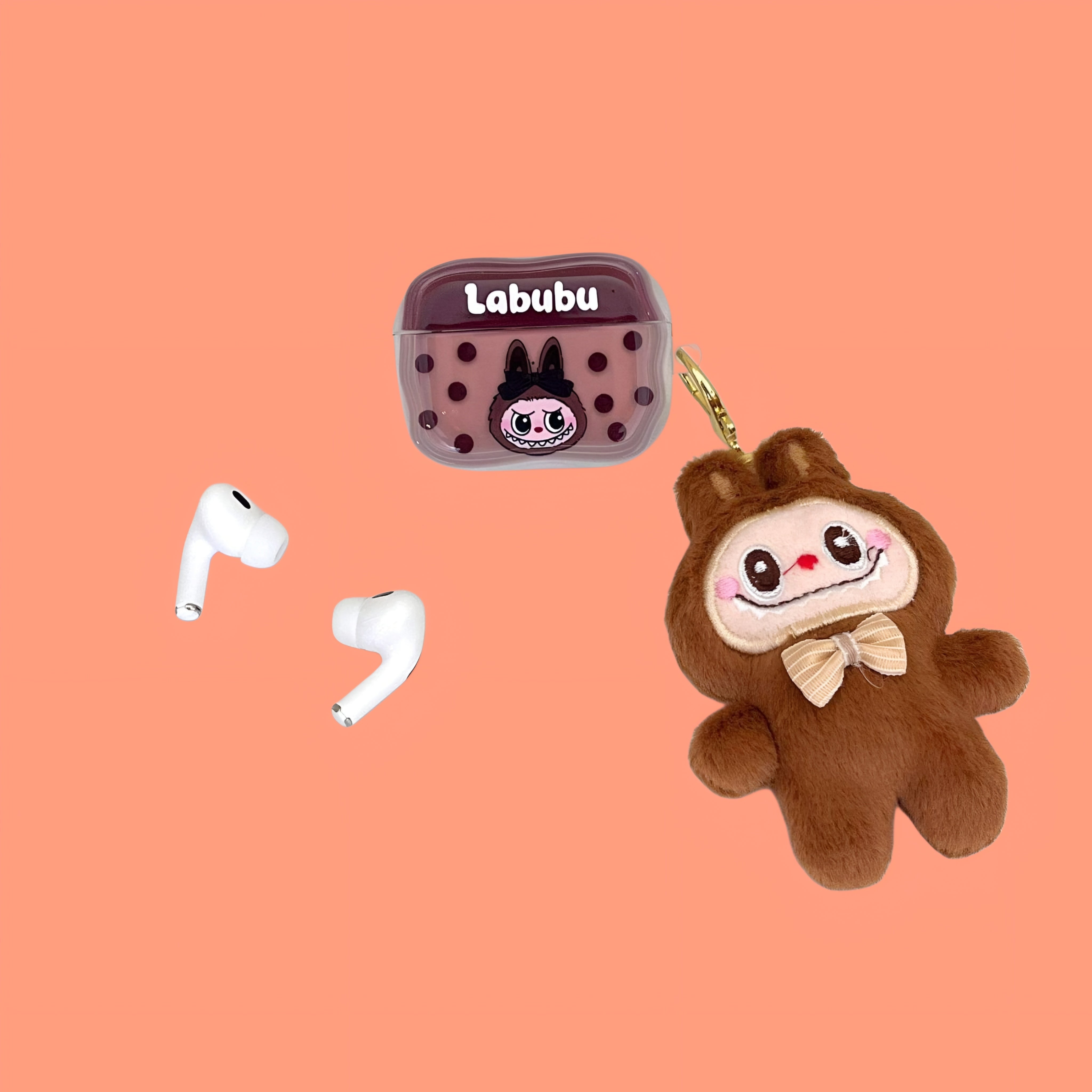 Labubu Wireless Earphones Doll Crying Baby Explosive Cartoon Earbuds Headphone