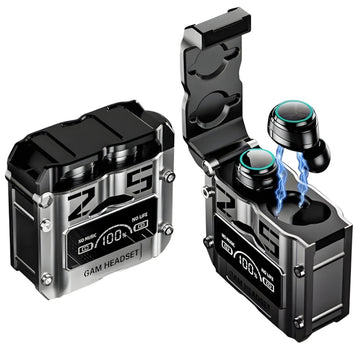 M25 Wireless Bluetooth Earbuds – High Bass, LED Display, Touch Control, Long Battery Life